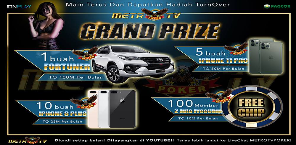 Promo Baru Metrotvpoker Akhir Tahun 2019